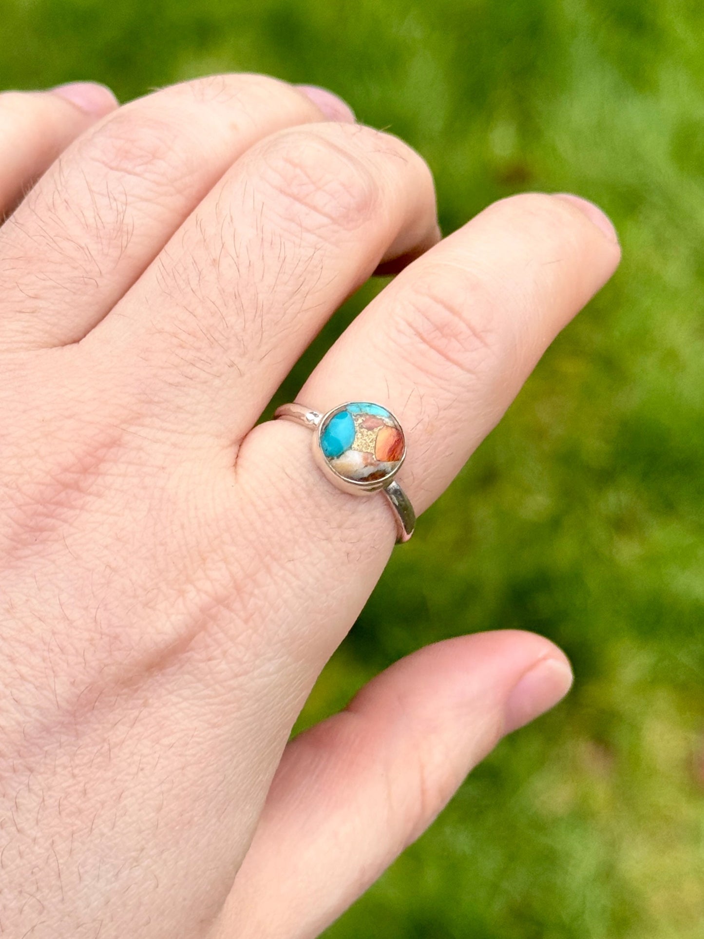 Turquoise stone ring