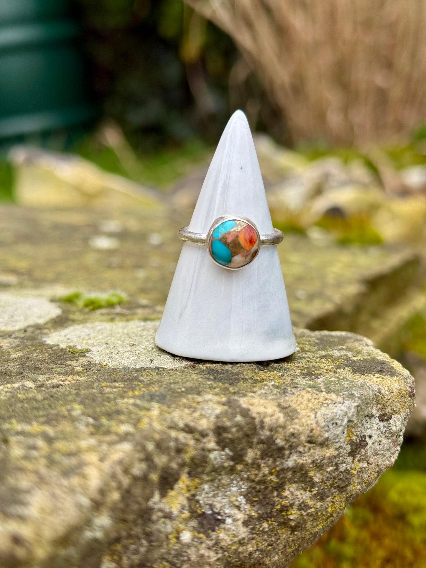 Turquoise stone ring