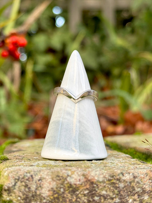 Wishbone Ring - Sterling Silver