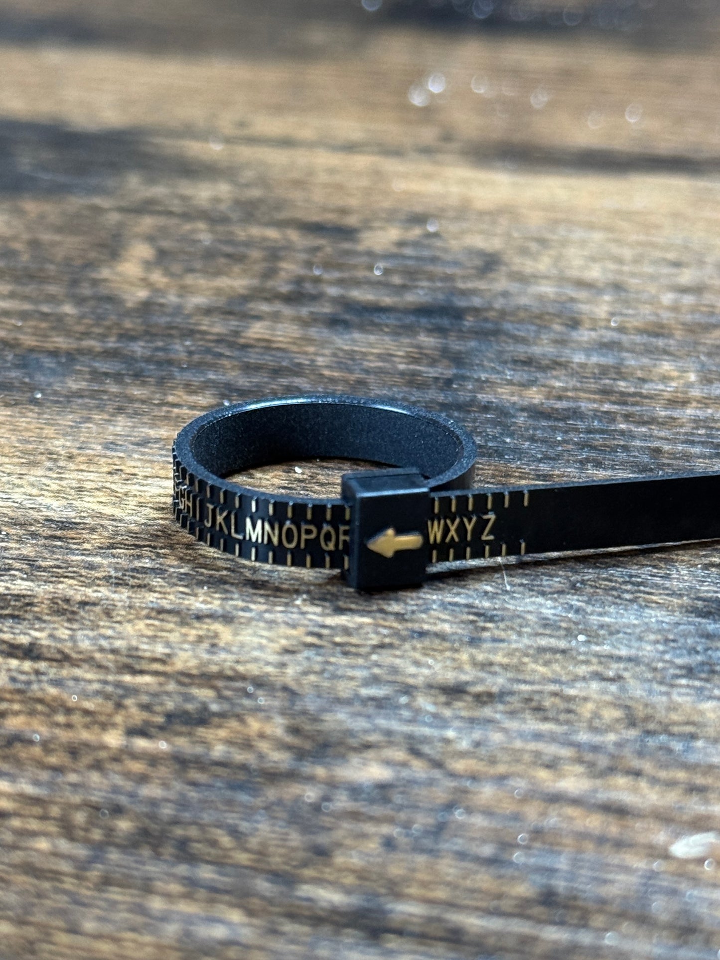 Ring sizer - UK sizes