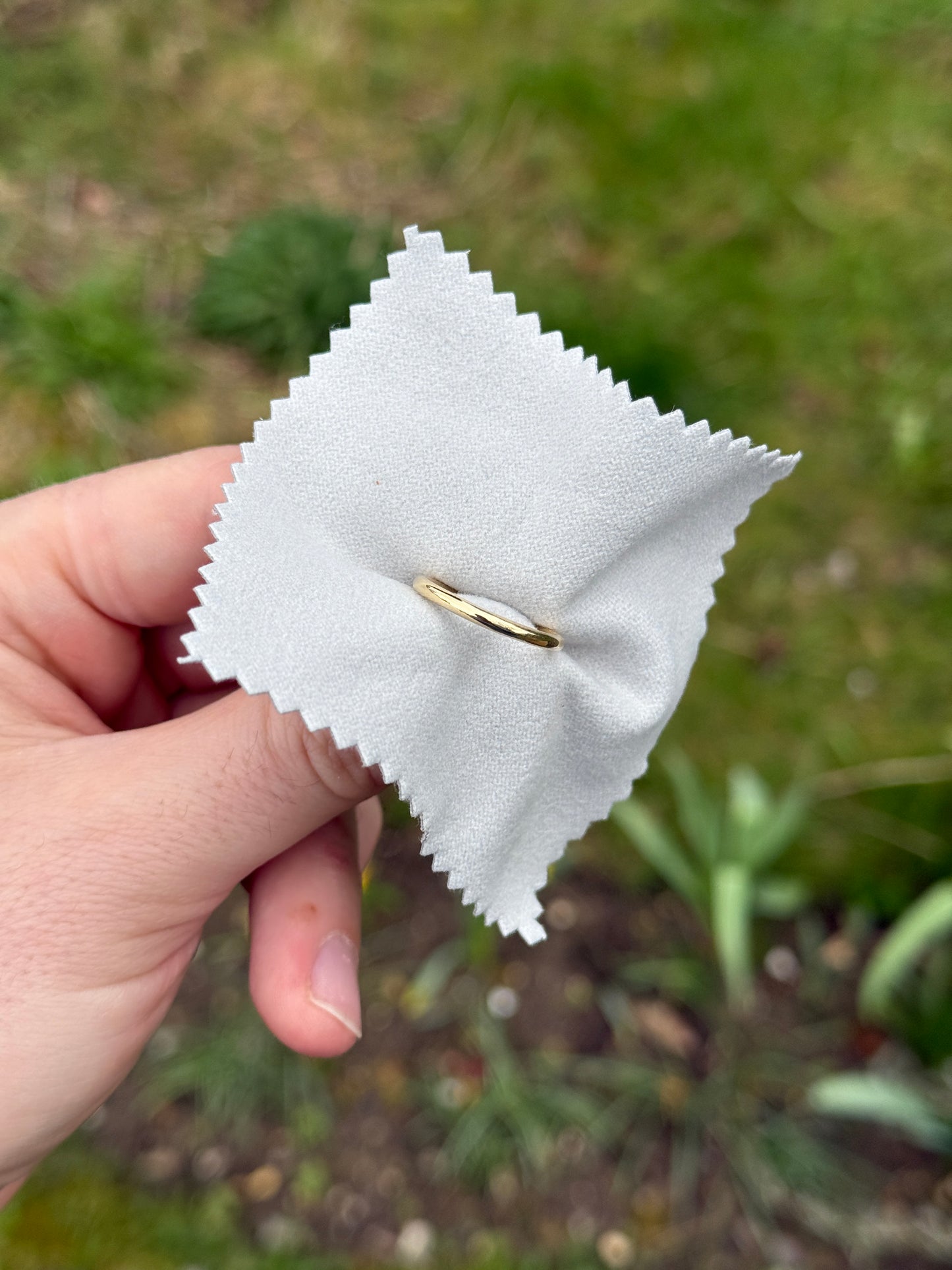 18ct 2mm Yellow Gold Ring